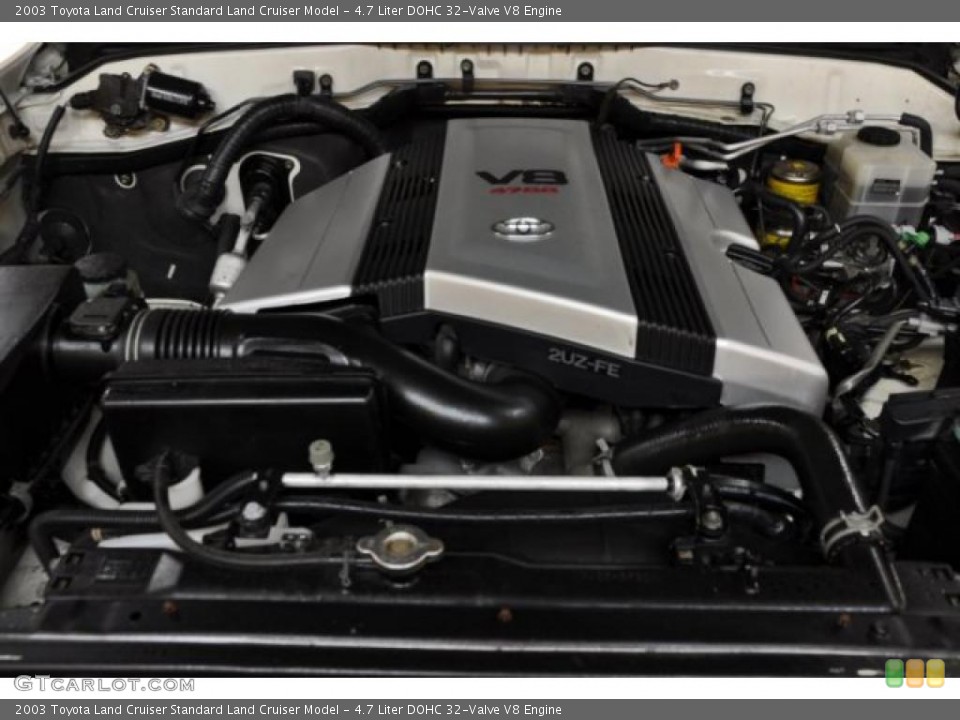 4.7 Liter DOHC 32-Valve V8 Engine for the 2003 Toyota Land Cruiser #40922153