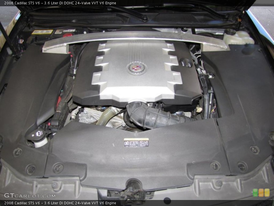 3.6 Liter DI DOHC 24-Valve VVT V6 Engine for the 2008 Cadillac STS #40924456