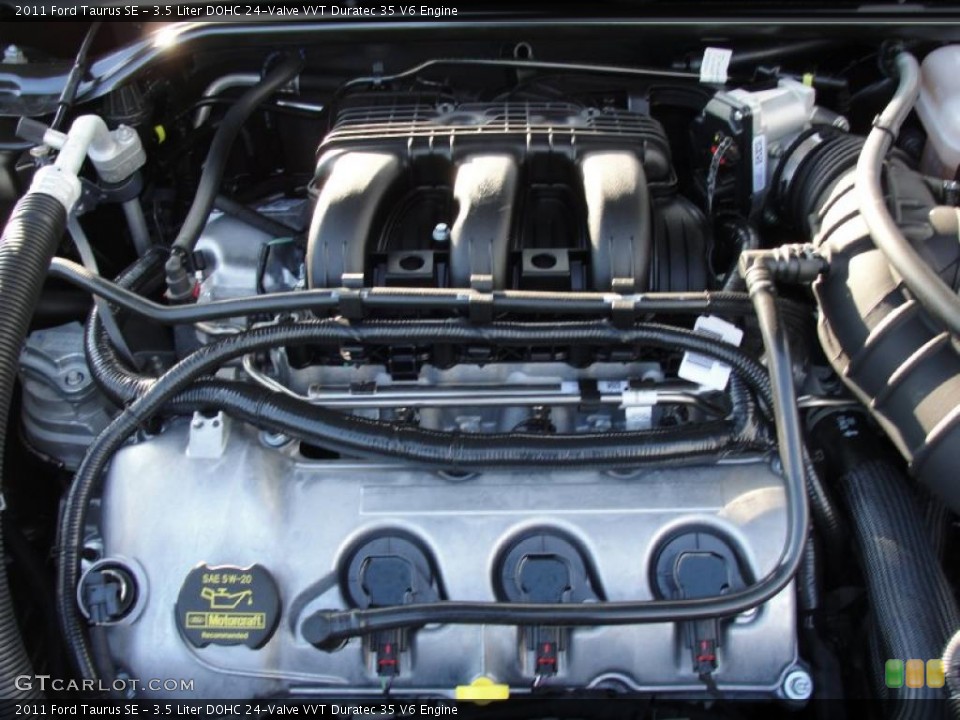 3.5 Liter DOHC 24-Valve VVT Duratec 35 V6 Engine for the 2011 Ford Taurus #40927030