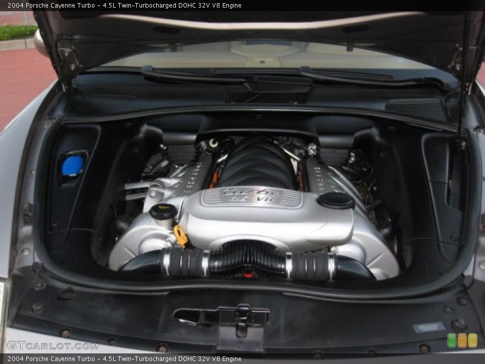 4.5L Twin-Turbocharged DOHC 32V V8 Engine for the 2004 Porsche Cayenne #40928830