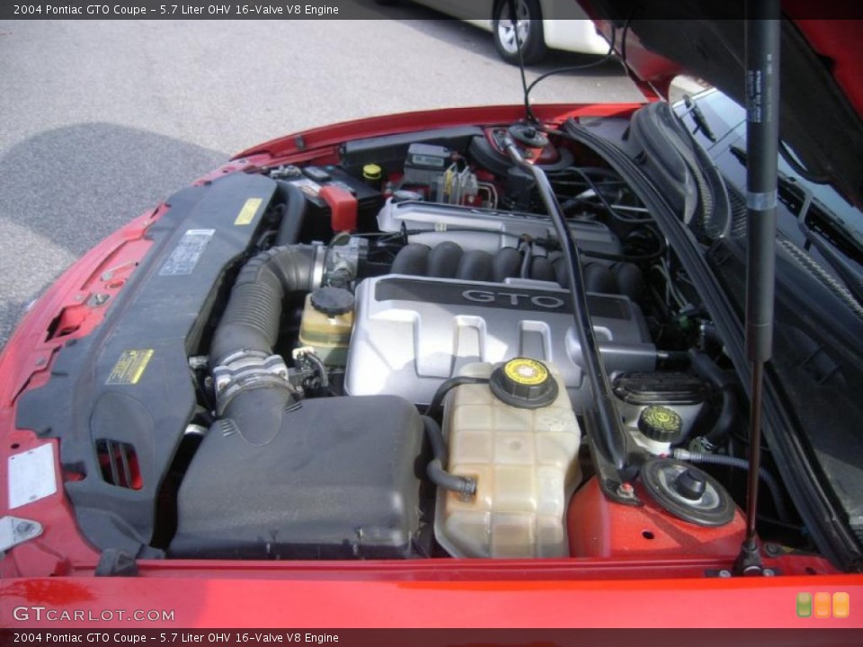 5.7 Liter OHV 16-Valve V8 Engine for the 2004 Pontiac GTO #40930810