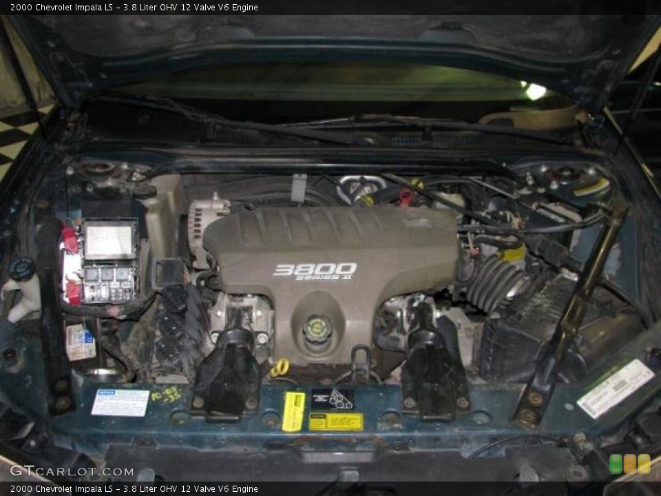 3.8 Liter OHV 12 Valve V6 Engine for the 2000 Chevrolet Impala #40943670