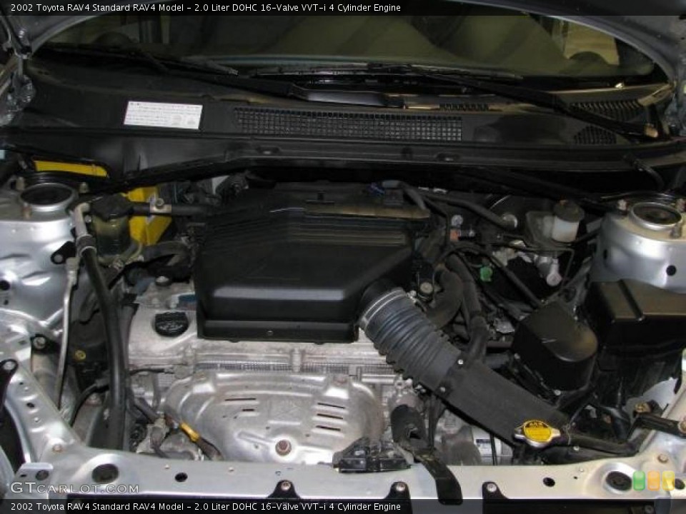 2.0 Liter DOHC 16-Valve VVT-i 4 Cylinder Engine for the 2002 Toyota RAV4 #40944146