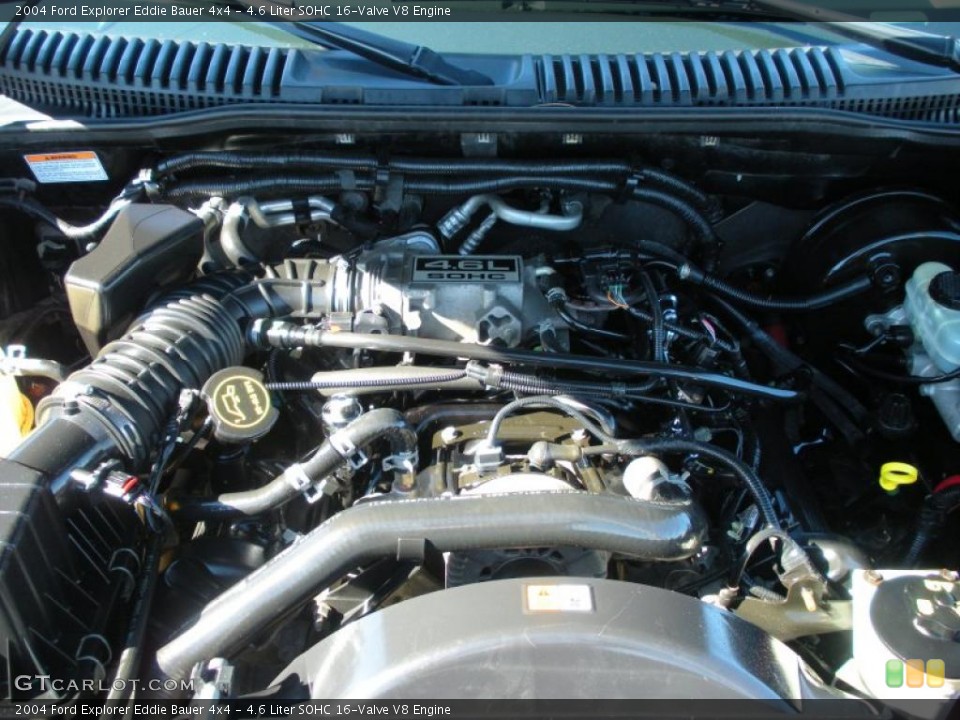 4.6 Liter SOHC 16-Valve V8 Engine for the 2004 Ford Explorer #40947922