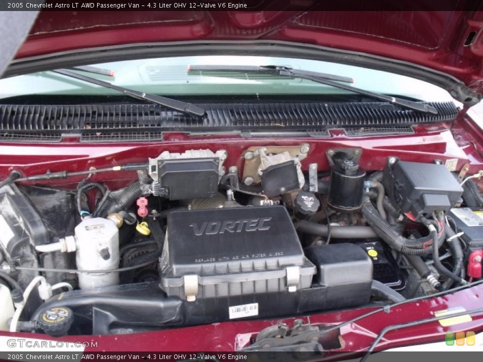4.3 Liter OHV 12-Valve V6 Engine for the 2005 Chevrolet Astro #40978064