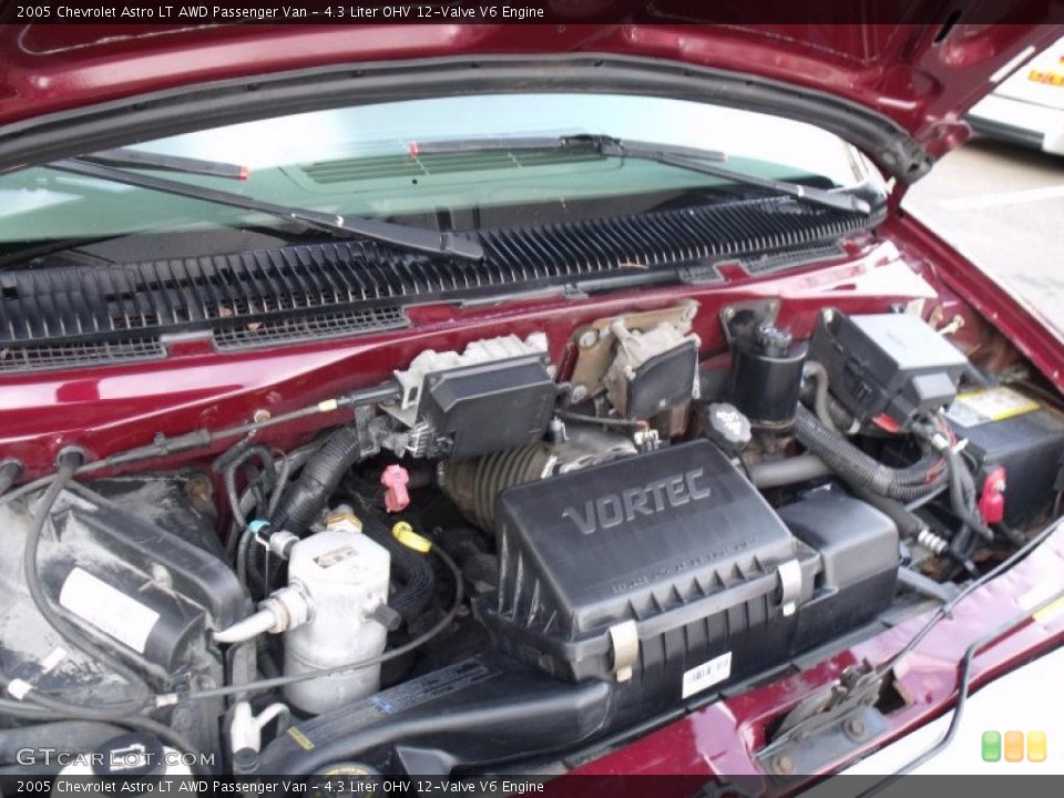 4.3 Liter OHV 12-Valve V6 Engine for the 2005 Chevrolet Astro #40978076