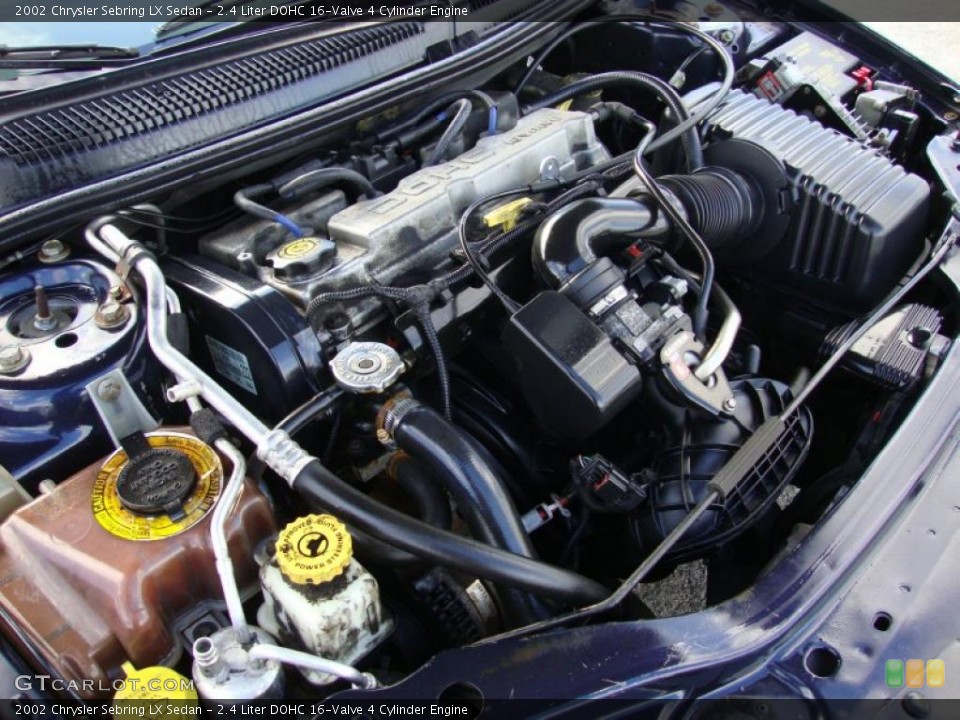2.4 Liter DOHC 16-Valve 4 Cylinder Engine for the 2002 Chrysler Sebring #40979633