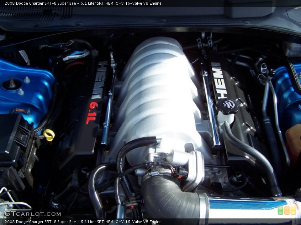 6.1 Liter SRT HEMI OHV 16-Valve V8 Engine for the 2008 Dodge Charger #40980589