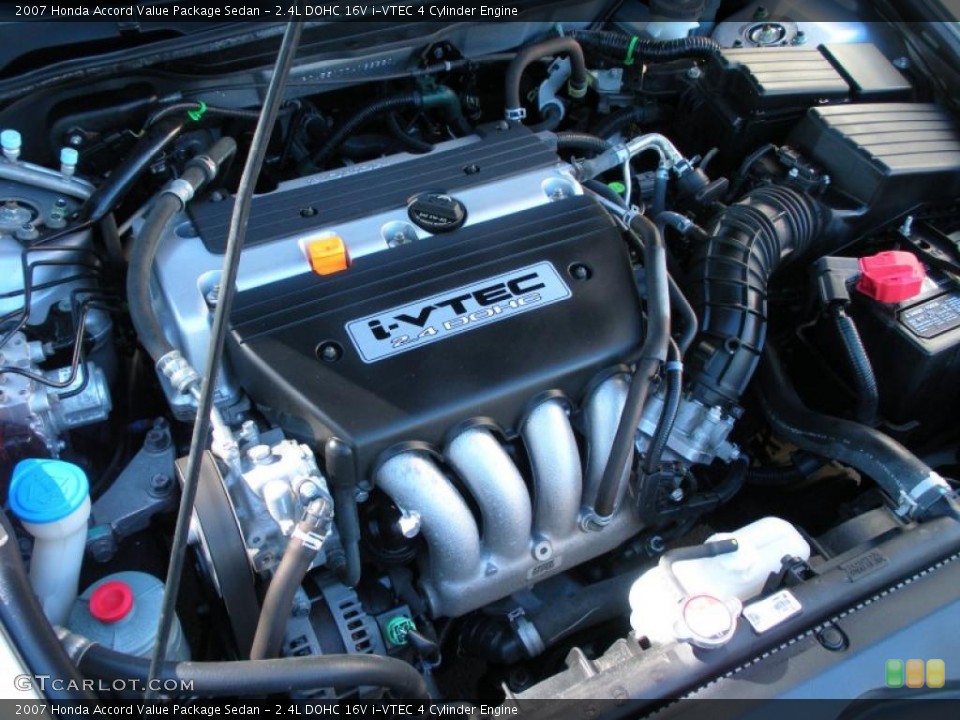 2.4L DOHC 16V i-VTEC 4 Cylinder Engine for the 2007 Honda Accord #40991673