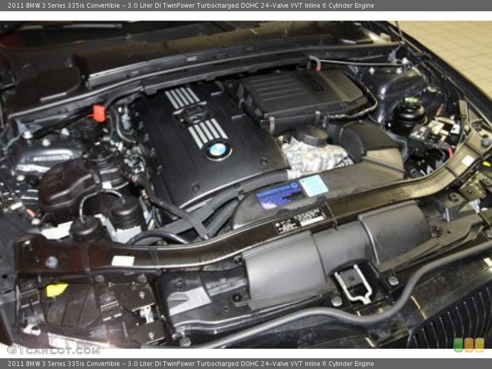 3.0 Liter DI TwinPower Turbocharged DOHC 24-Valve VVT Inline 6 Cylinder Engine for the 2011 BMW 3 Series #40993485