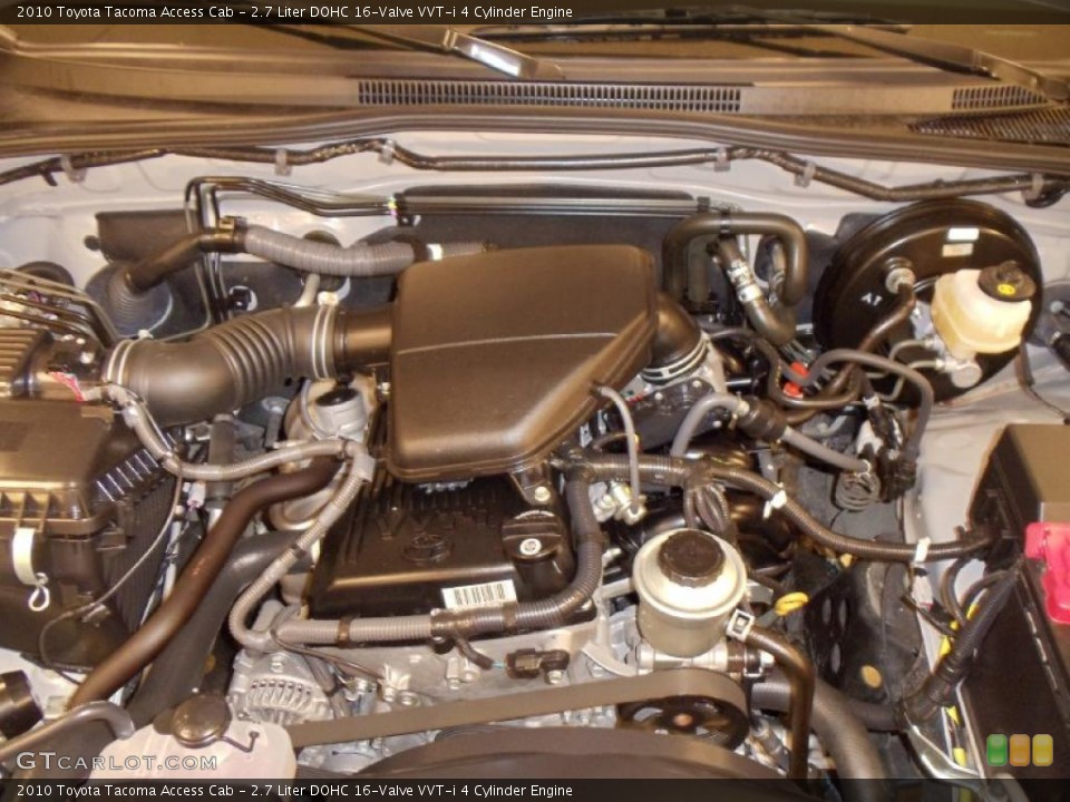 2.7 Liter DOHC 16-Valve VVT-i 4 Cylinder 2010 Toyota Tacoma Engine