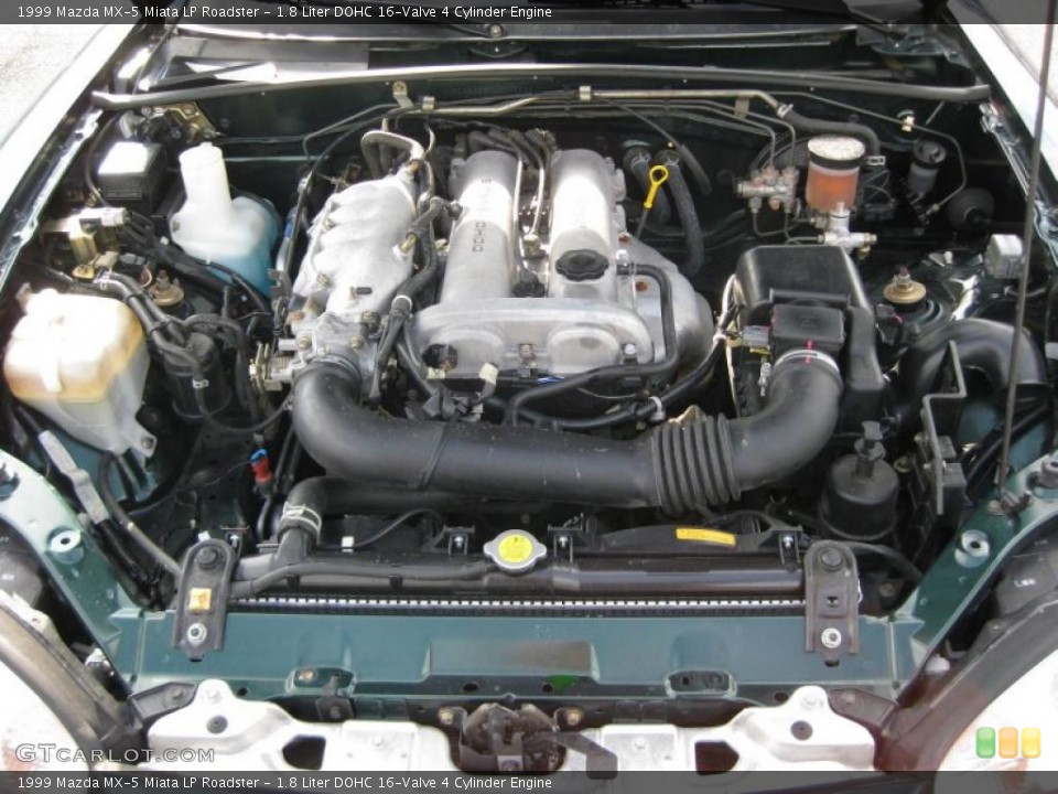 1.8 Liter DOHC 16-Valve 4 Cylinder Engine for the 1999 Mazda MX-5 Miata #41011922