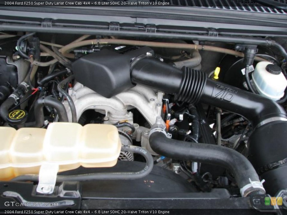 6.8 Liter SOHC 20-Valve Triton V10 Engine for the 2004 Ford F250 Super Duty #41019031
