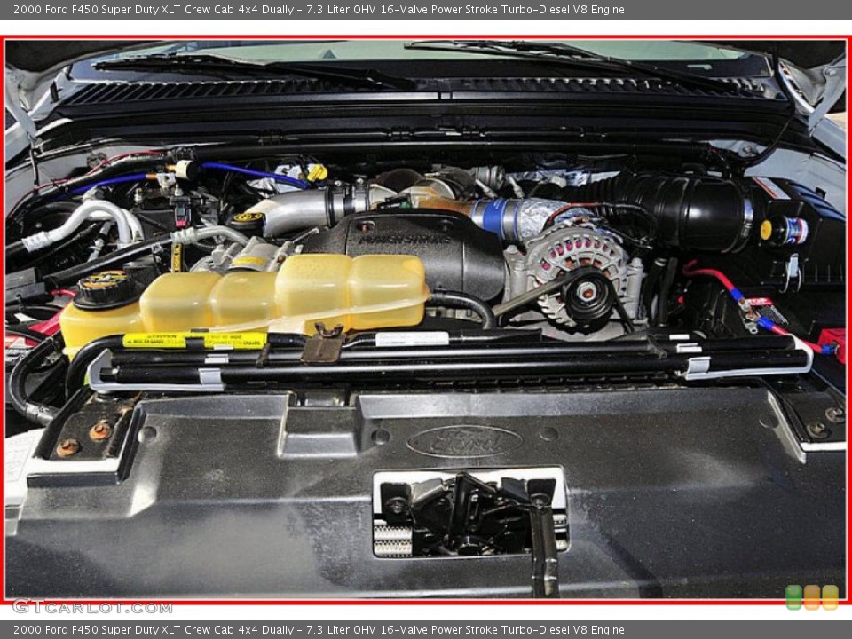 7.3 Liter OHV 16-Valve Power Stroke Turbo-Diesel V8 Engine for the 2000 Ford F450 Super Duty #41028224