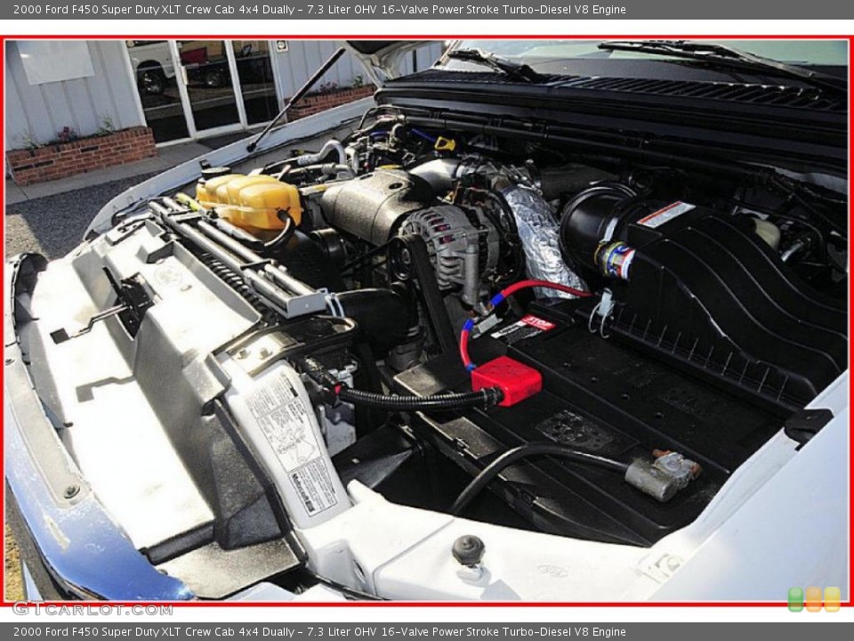 7.3 Liter OHV 16-Valve Power Stroke Turbo-Diesel V8 Engine for the 2000 Ford F450 Super Duty #41028240