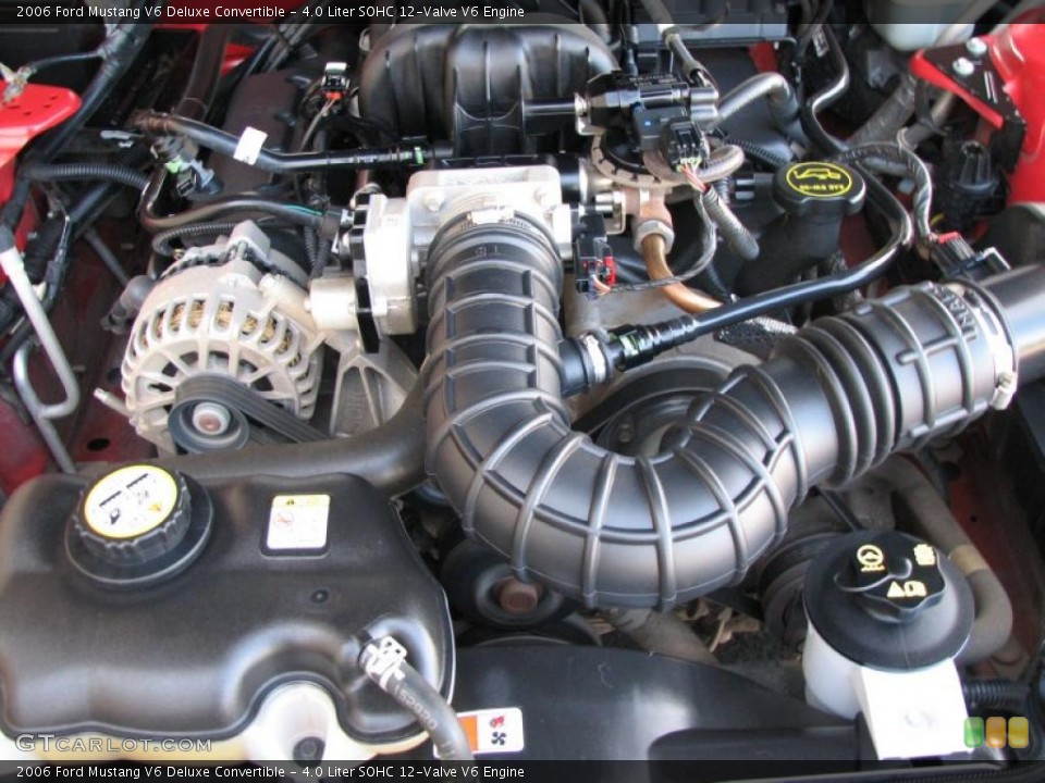 4.0 Liter SOHC 12-Valve V6 Engine for the 2006 Ford Mustang #41045809