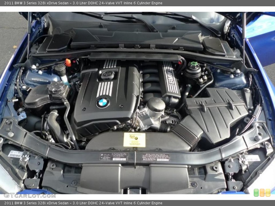 3.0 Liter DOHC 24-Valve VVT Inline 6 Cylinder Engine for the 2011 BMW 3 Series #41046317