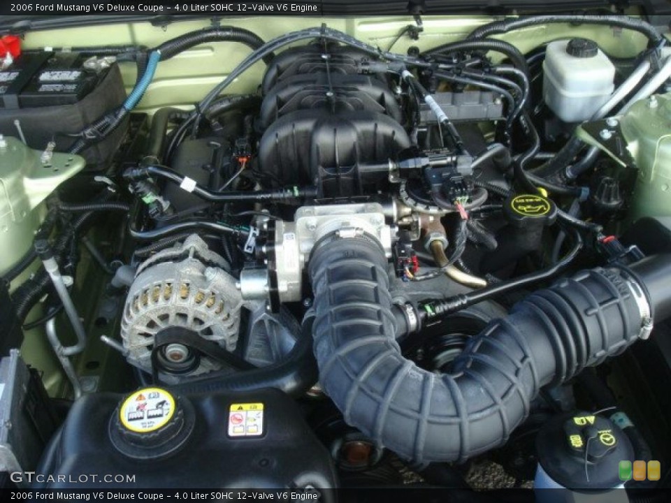 4.0 Liter SOHC 12-Valve V6 Engine for the 2006 Ford Mustang #41048401