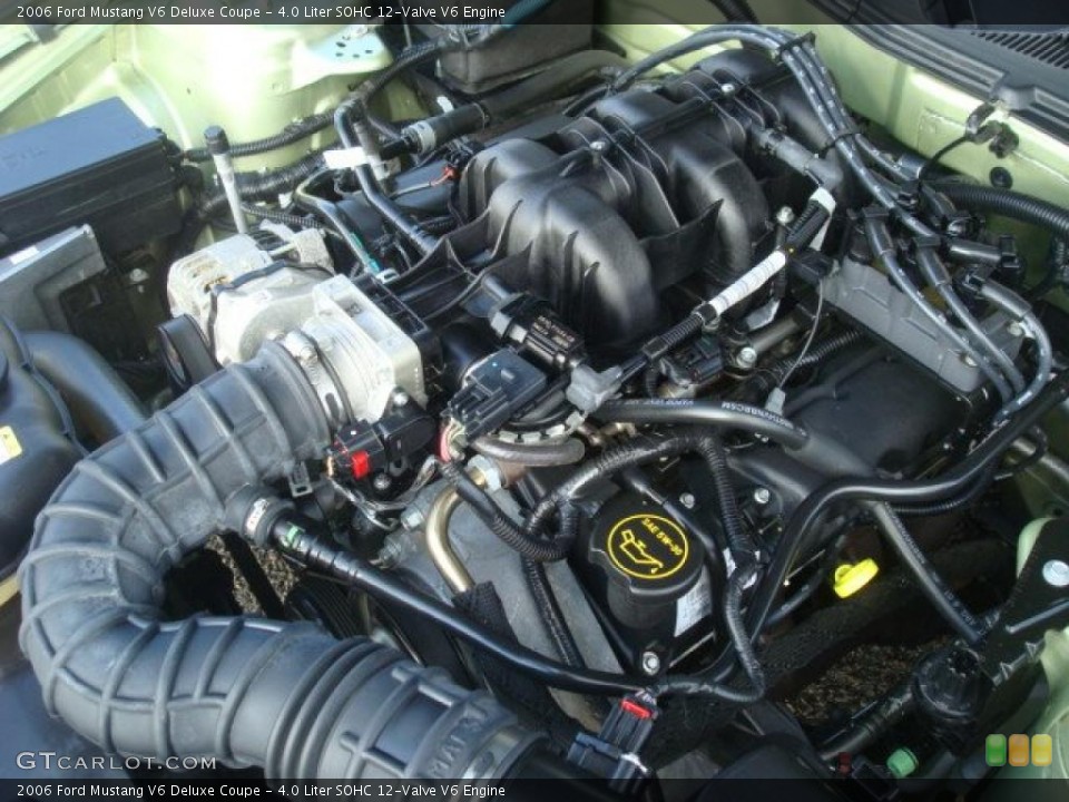 4.0 Liter SOHC 12-Valve V6 Engine for the 2006 Ford Mustang #41048421