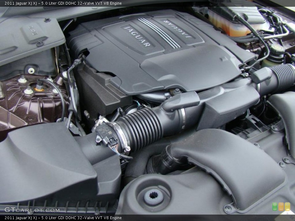 5.0 Liter GDI DOHC 32-Valve VVT V8 Engine for the 2011 Jaguar XJ #41050241
