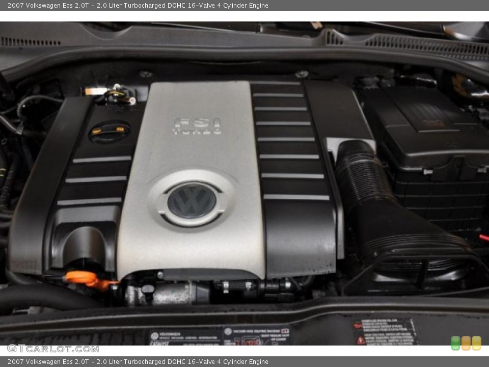 2.0 Liter Turbocharged DOHC 16-Valve 4 Cylinder Engine for the 2007 Volkswagen Eos #41051585