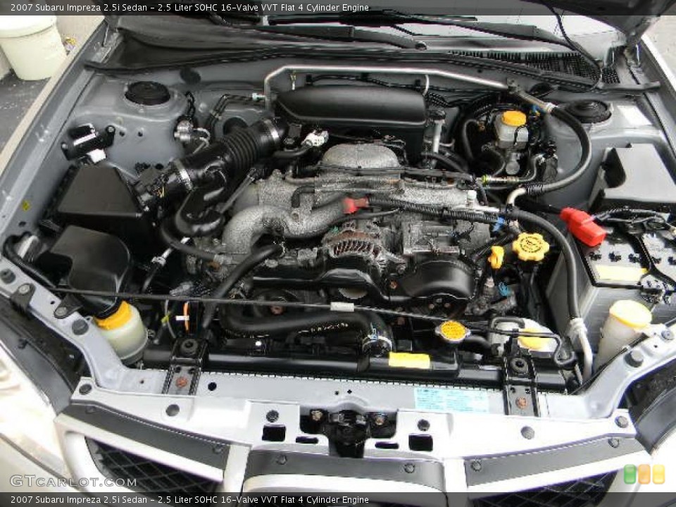 2.5 Liter SOHC 16-Valve VVT Flat 4 Cylinder Engine for the 2007 Subaru Impreza #41054653