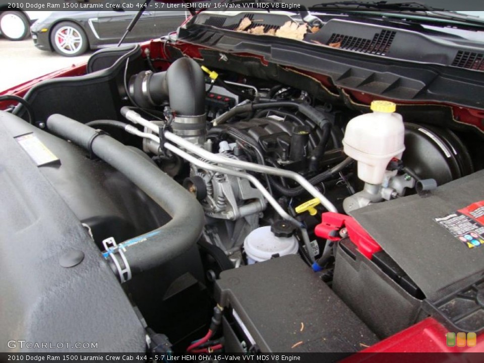 5.7 Liter HEMI OHV 16-Valve VVT MDS V8 Engine for the 2010 Dodge Ram 1500 #41061339