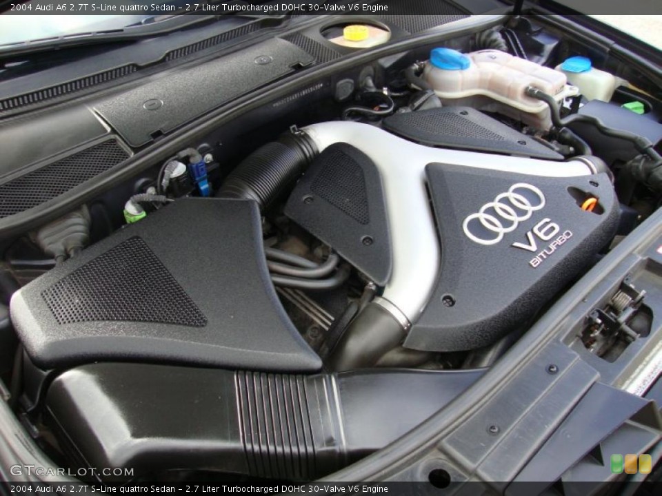 2.7 Liter Turbocharged DOHC 30-Valve V6 Engine for the 2004 Audi A6 #41062967