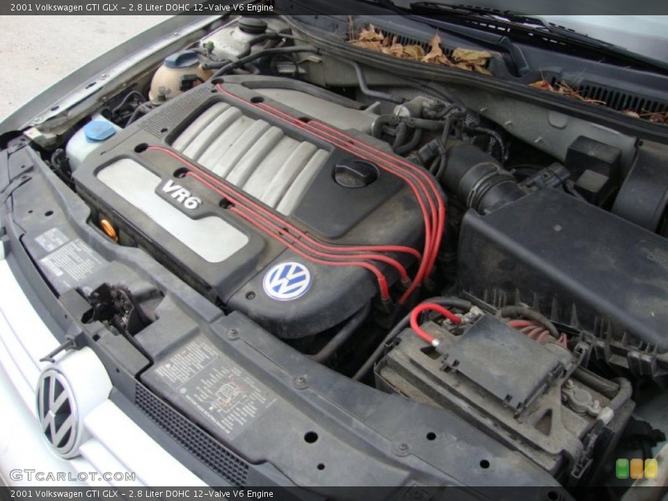 2.8 Liter DOHC 12-Valve V6 Engine for the 2001 Volkswagen GTI #41065339