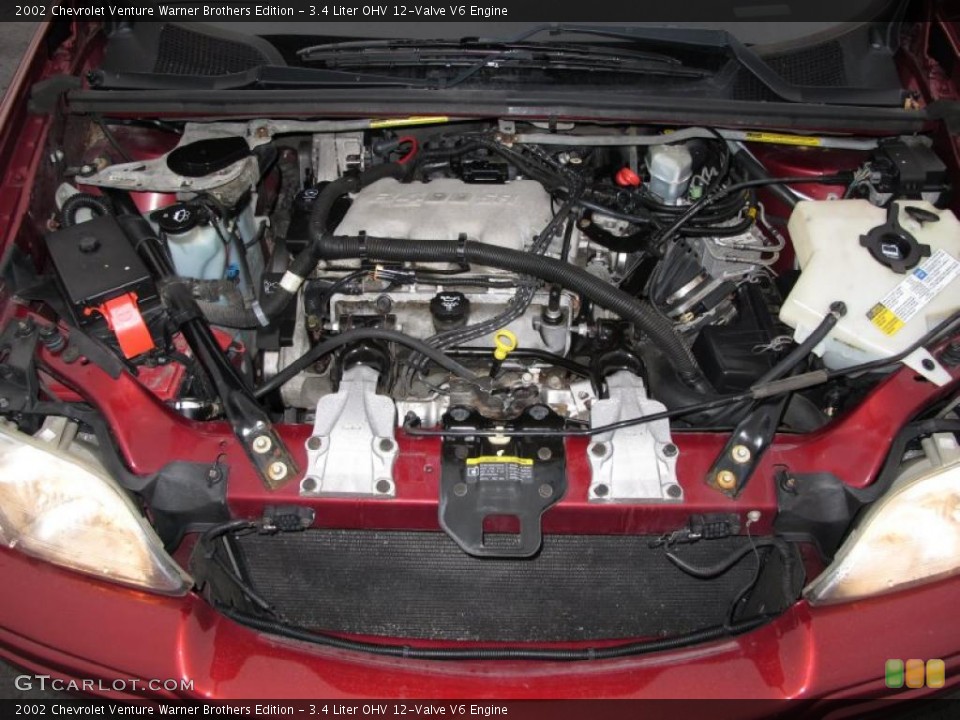 3.4 Liter OHV 12-Valve V6 Engine for the 2002 Chevrolet Venture #41065923
