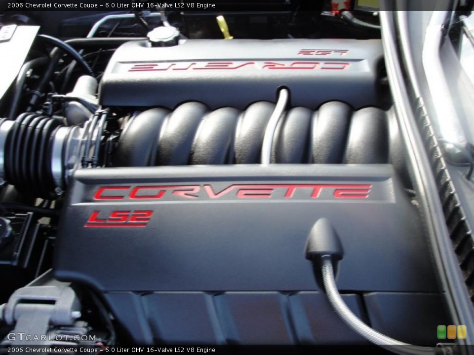 6.0 Liter OHV 16-Valve LS2 V8 Engine for the 2006 Chevrolet Corvette #41071975
