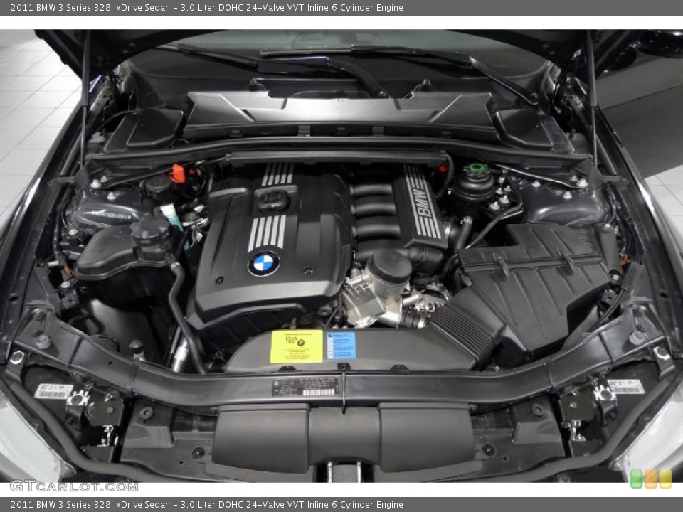 3.0 Liter DOHC 24-Valve VVT Inline 6 Cylinder Engine for the 2011 BMW 3 Series #41075851