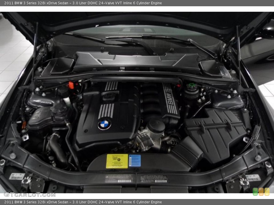 3.0 Liter DOHC 24-Valve VVT Inline 6 Cylinder Engine for the 2011 BMW 3 Series #41076583