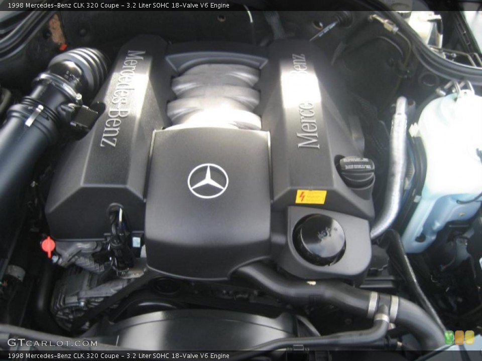 3.2 Liter SOHC 18-Valve V6 Engine for the 1998 Mercedes-Benz CLK #41077963