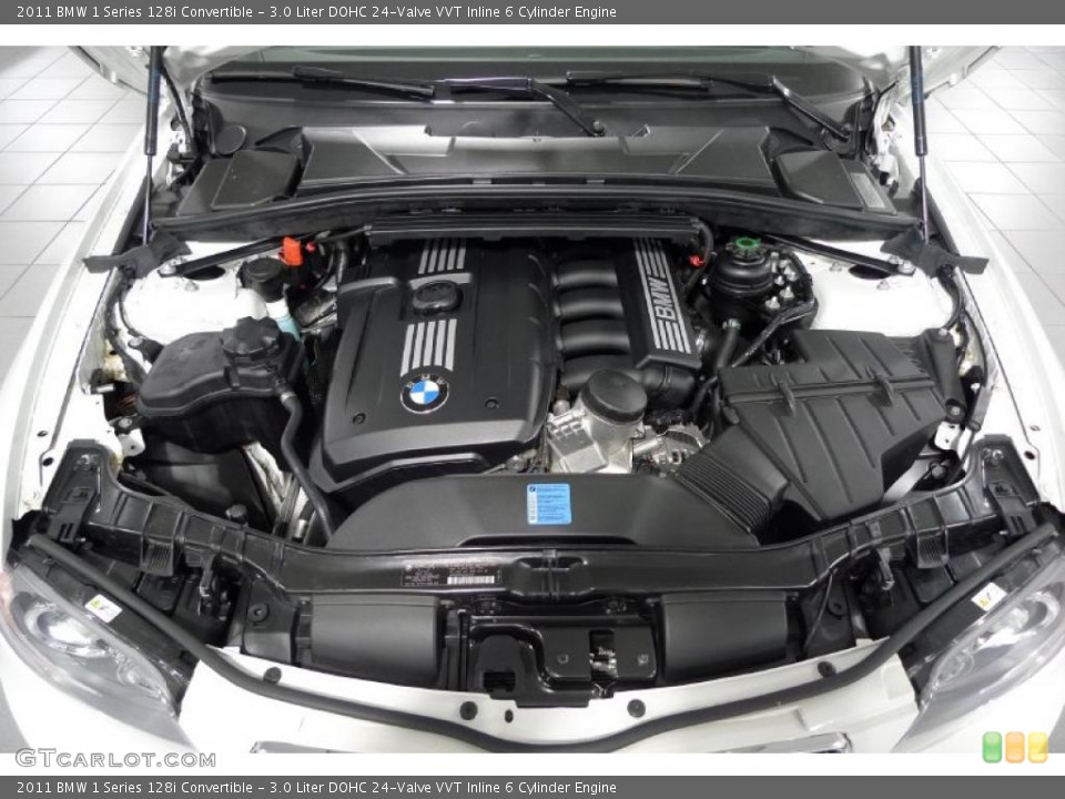 3.0 Liter DOHC 24-Valve VVT Inline 6 Cylinder Engine for the 2011 BMW 1 Series #41077995