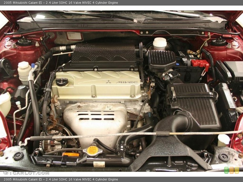 2.4 Liter SOHC 16 Valve MIVEC 4 Cylinder Engine for the 2005 Mitsubishi Galant #41081111