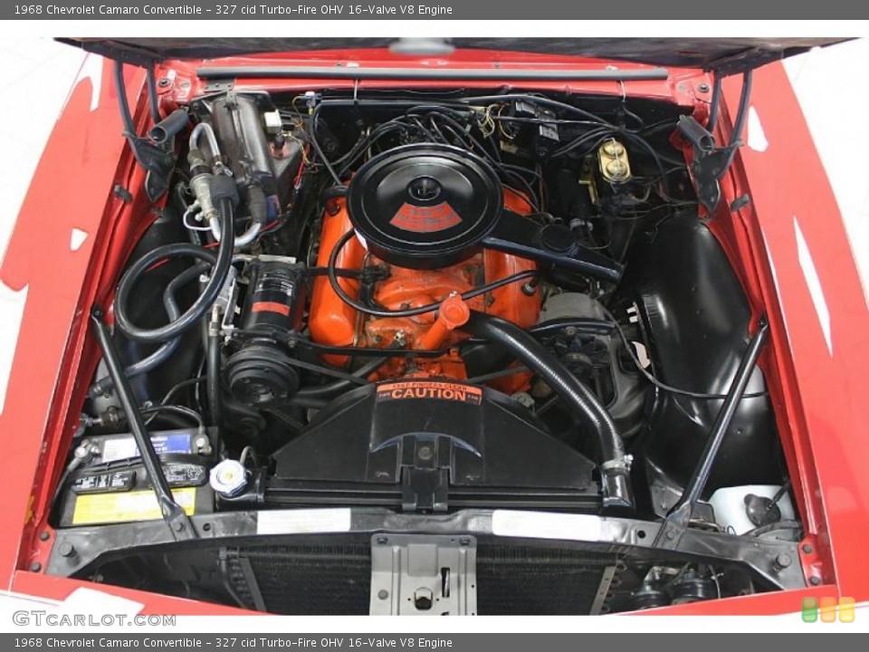 327 cid Turbo-Fire OHV 16-Valve V8 Engine for the 1968 Chevrolet Camaro #41083835