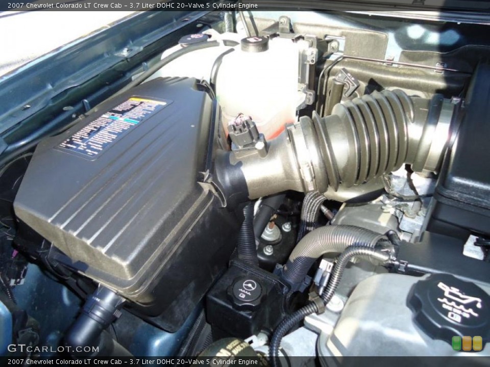 3.7 Liter DOHC 20-Valve 5 Cylinder Engine for the 2007 Chevrolet Colorado #41093005