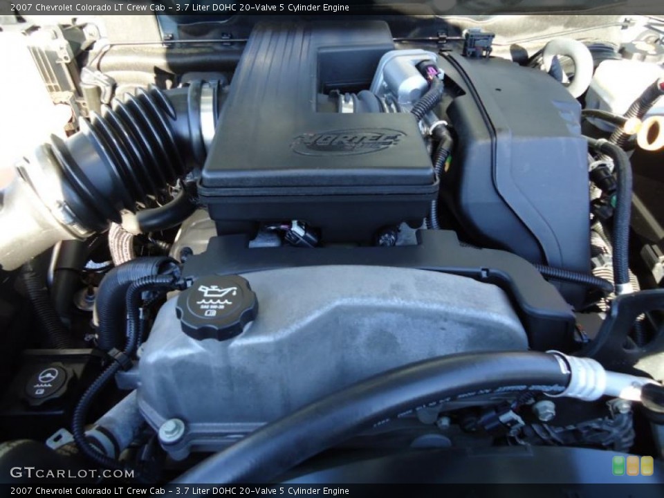 3.7 Liter DOHC 20-Valve 5 Cylinder Engine for the 2007 Chevrolet Colorado #41093021