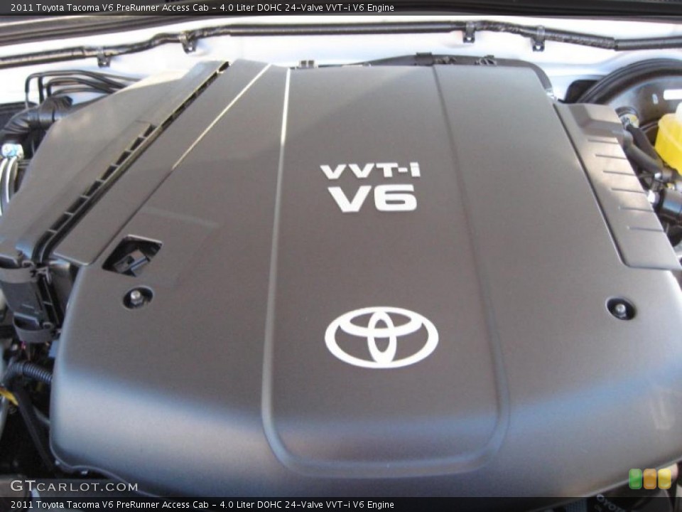 4.0 Liter DOHC 24-Valve VVT-i V6 Engine for the 2011 Toyota Tacoma #41096213