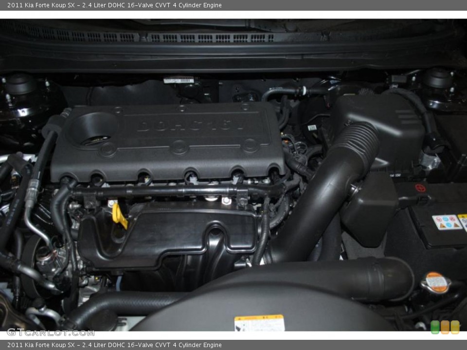 2.4 Liter DOHC 16-Valve CVVT 4 Cylinder Engine for the 2011 Kia Forte Koup #41096657