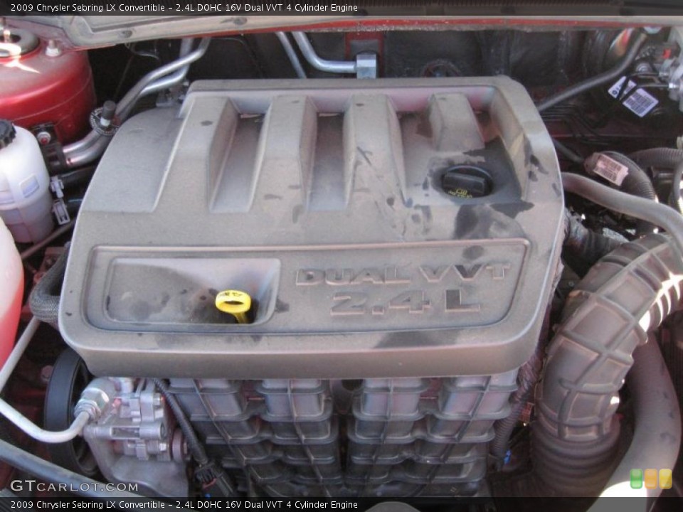 2.4L DOHC 16V Dual VVT 4 Cylinder Engine for the 2009 Chrysler Sebring #41097361