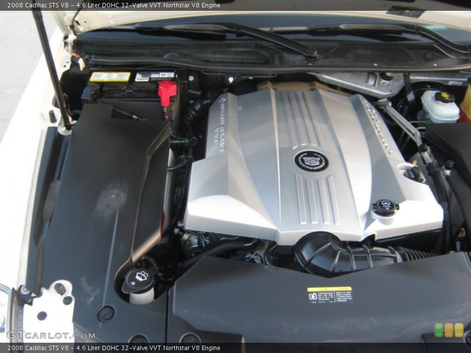 4.6 Liter DOHC 32-Valve VVT Northstar V8 Engine for the 2008 Cadillac STS #41104486