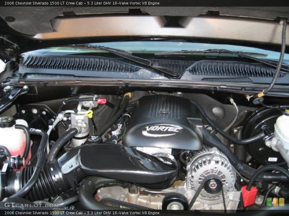 5.3 Liter OHV 16-Valve Vortec V8 Engine for the 2006 Chevrolet Silverado 1500 #41105174