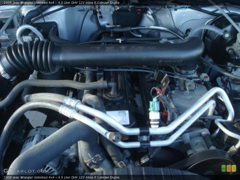 4.0 Liter OHV 12V Inline 6 Cylinder Engine for the 2006 Jeep Wrangler #41115175