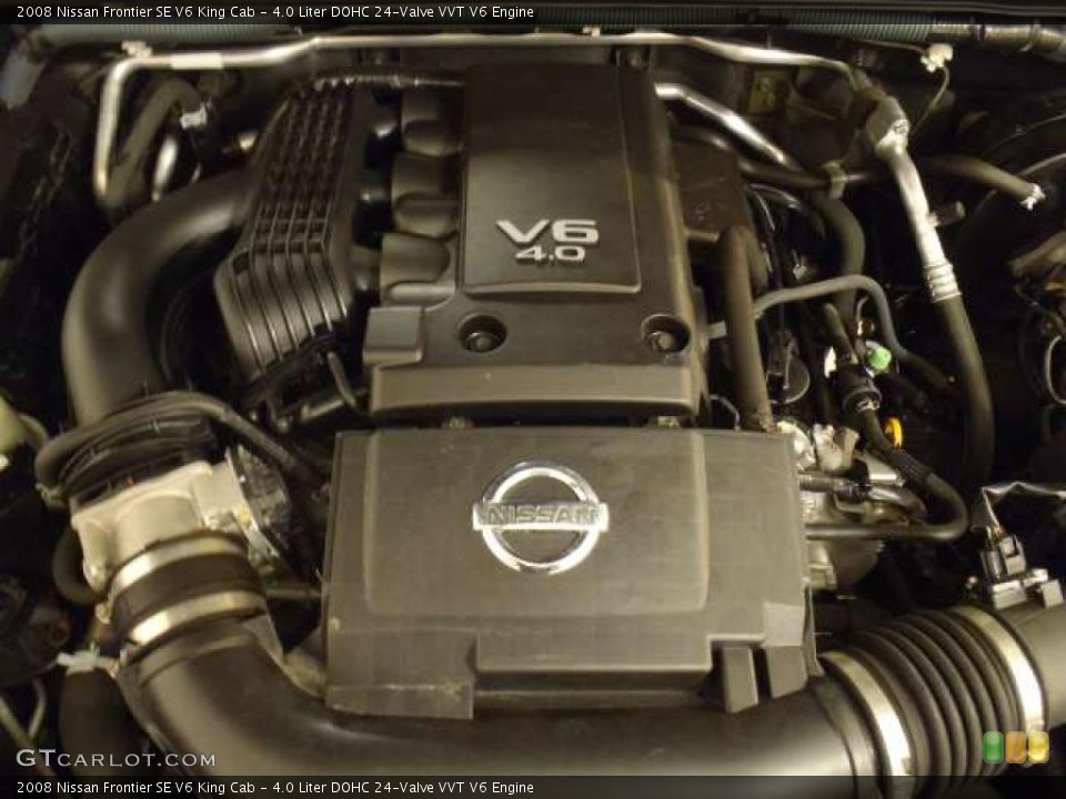 4.0 Liter DOHC 24-Valve VVT V6 Engine for the 2008 Nissan Frontier #41116079