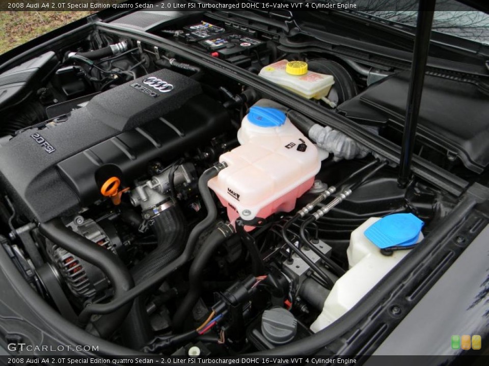 2.0 Liter FSI Turbocharged DOHC 16-Valve VVT 4 Cylinder Engine for the 2008 Audi A4 #41116999