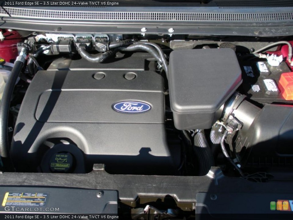 3.5 Liter DOHC 24-Valve TiVCT V6 Engine for the 2011 Ford Edge #41120167