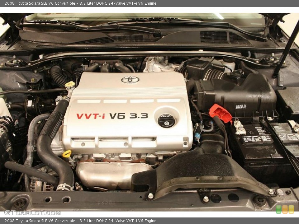 3.3 Liter DOHC 24-Valve VVT-i V6 Engine for the 2008 Toyota Solara #41132700