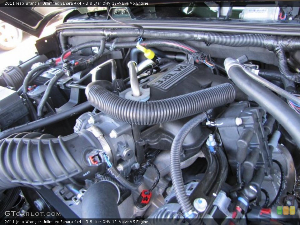 3.8 Liter OHV 12-Valve V6 Engine for the 2011 Jeep Wrangler Unlimited #41141487